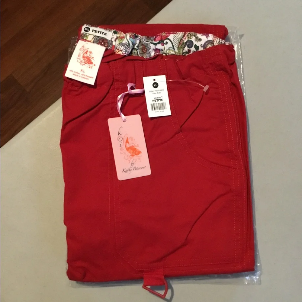 KIO KATHY PETERSON SCRUBS NEW TOP PANTS ORIGINAL PACKAGE FINLA PRICE - Picture 16 of 16